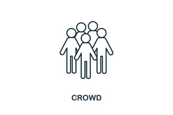Explore the Versatile Crowd Icon for Your Projects
