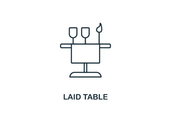 Exploring the Laid Table Icon: A Versatile Design Element