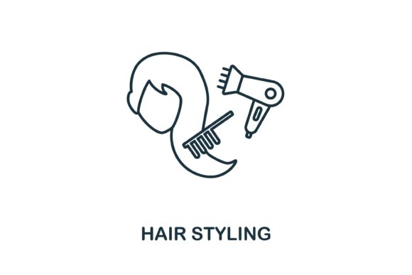Exploring the Versatility of Hair Styling Icons for Modern Design
