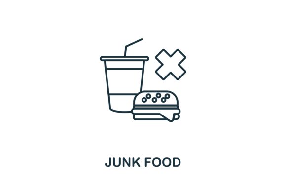 Exploring the Versatility of the Junk Food Icon in Modern Design