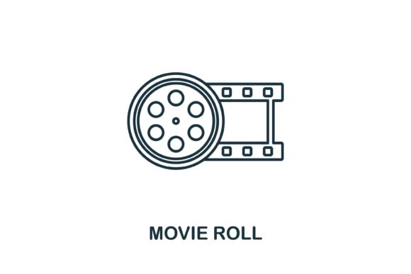 Movie Roll Icon: A Versatile Symbol for Creators