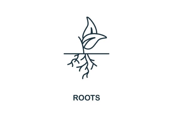 Roots Icon: A Versatile Symbol for Modern Design and Branding