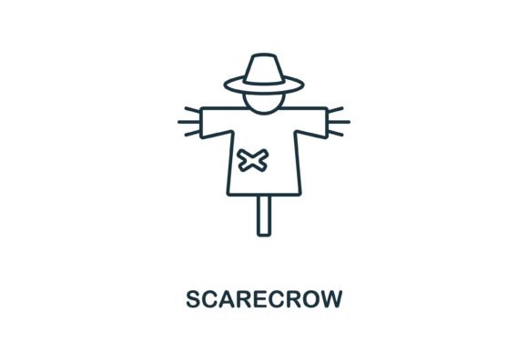 Scarecrow Icon: A Versatile Design Element
