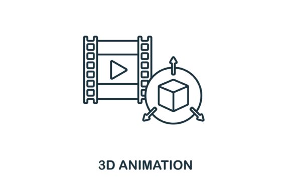 Unlock Creativity with the 3D Animation Icon