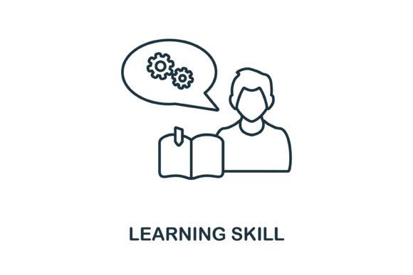 Unlocking Potential with the Learning Skill Icon